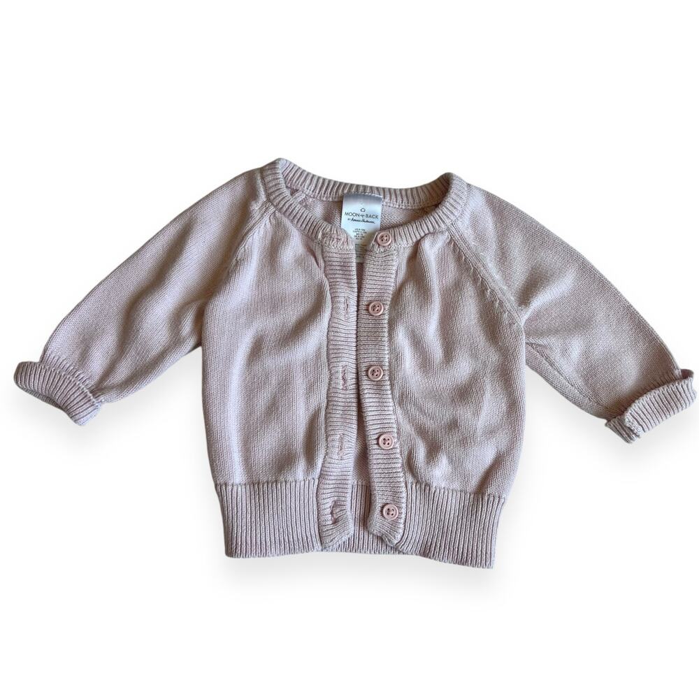 Hanna Andersson Pink Cardigan Sweater
